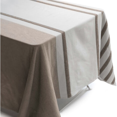 Nappe AKSEL en polycoton Carré 160x160 cm