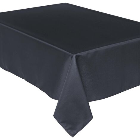 Nappe anti-tâche gris ardoise 140x240cm - Atmosphera créateur d'intérieur