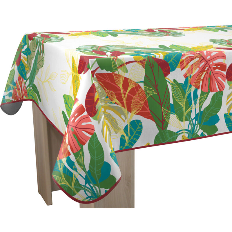 Le Linge De Jules - Nappe Anti-taches Acapulco - Rectangle 150 x 300 cm