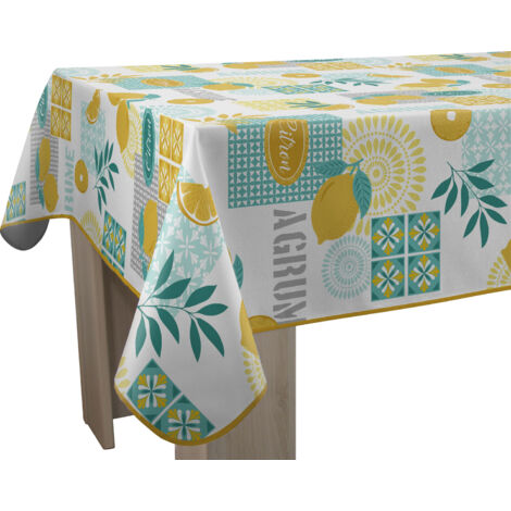 Nappe Anti-taches Citron - Rectangle 150 x 200 cm