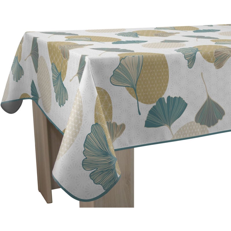 Nappe Anti-taches Kobe bleu - Rectangle 150 x 350 cm