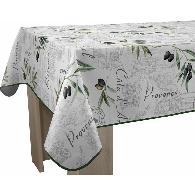 Le Linge De Jules - Nappe Anti-taches Provence - Rectangle 150 x 300 cm