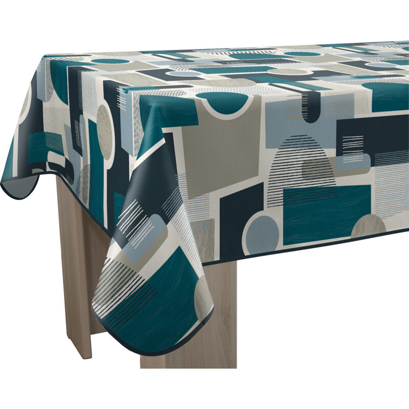 Le Linge De Jules - Nappe Anti-taches Toronto - Rectangle 150 x 300 cm