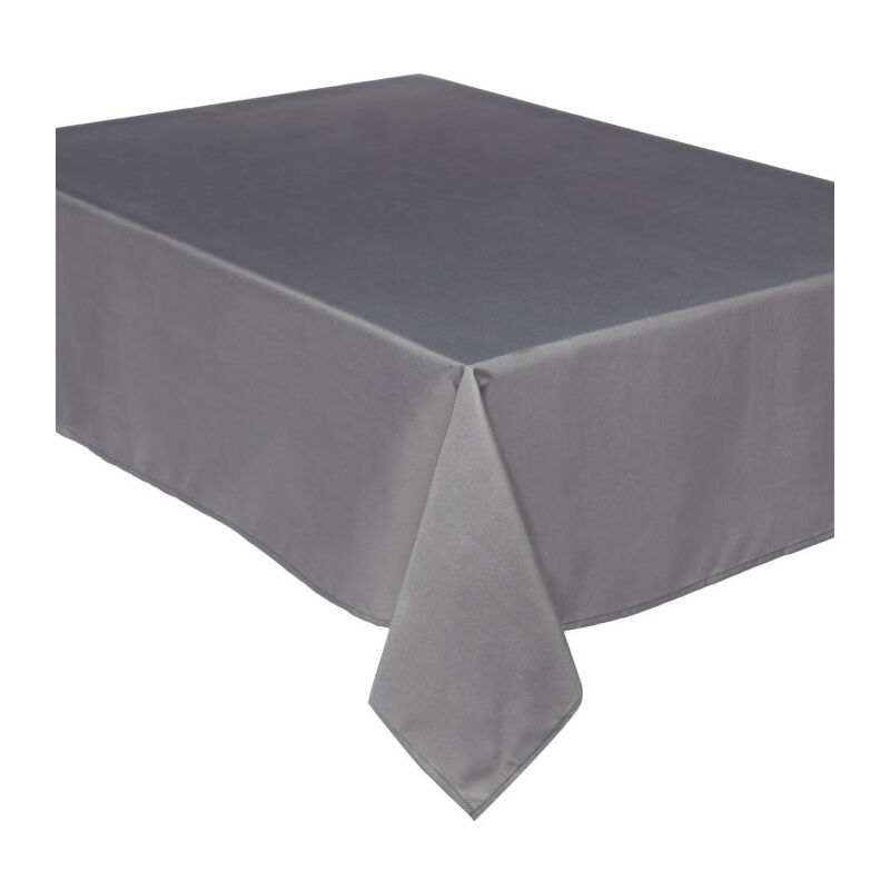 Nappe Antitache 'Unie' 140x240cm Gris