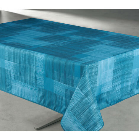 Nappe Transparente Moderne AntiTaches Plastifié Couverture de Table en Pvc  Brillant Dis.D - 140x50 cm