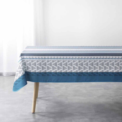 Nappe Antitache "Pacome" 150x240cm Bleu
