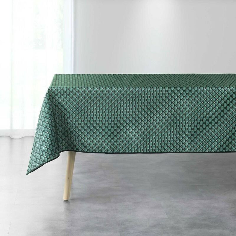 Nappe antitache rectangulaire 150x240 cm Artchic vert