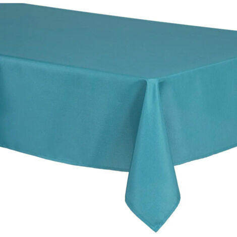 Nappe Antitache "Unie" 150x300cm Bleu Canard