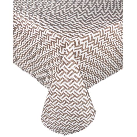 NAPPE ANTITACHES RÉSINE TORINO Mode beige Cm. 140x140 x4 personnes