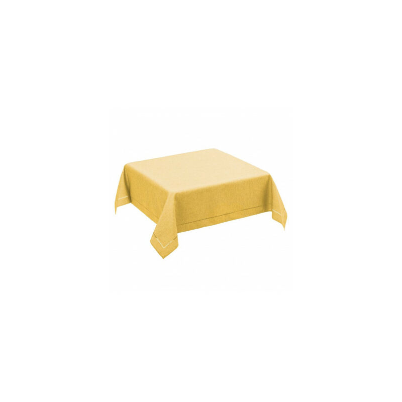 wadiga - nappe carrée jaune maïs - 150x150cm - jaune
