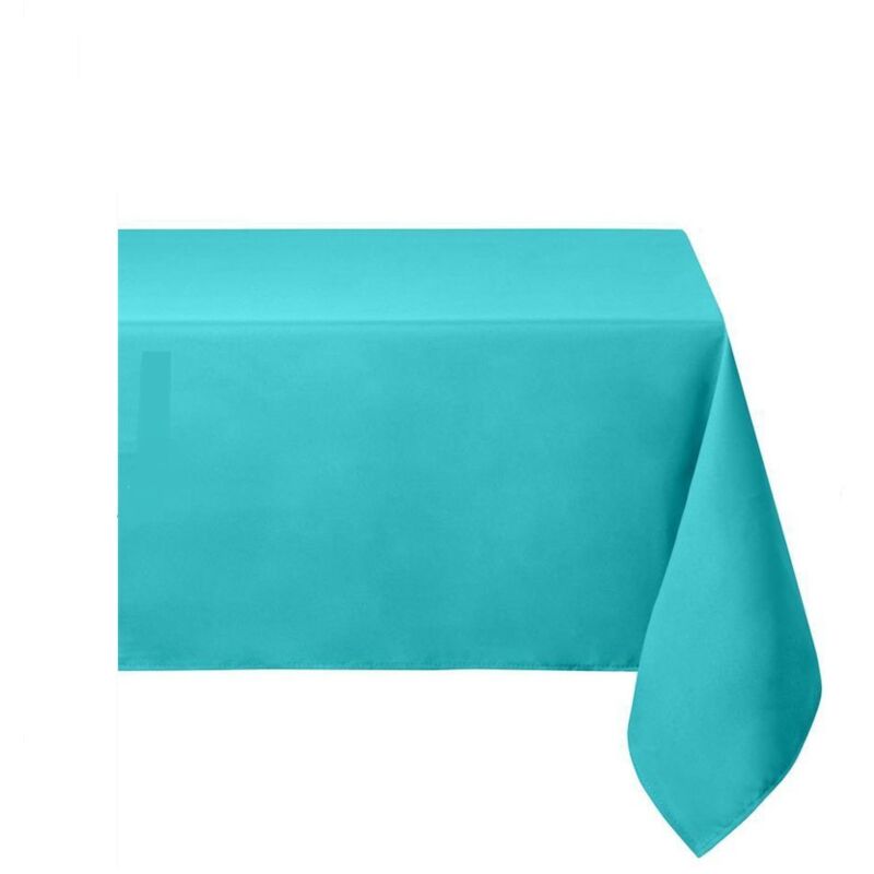 Nappe carree en polyester 180 x 180 cm Celadon