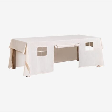 Nappe Casita en Cotton Jenna Kids SKLUM Beige Crème