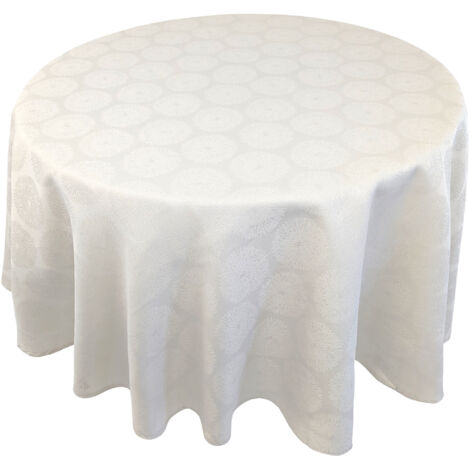 Nappe coton HÉLIOS Rond 180x180 cm