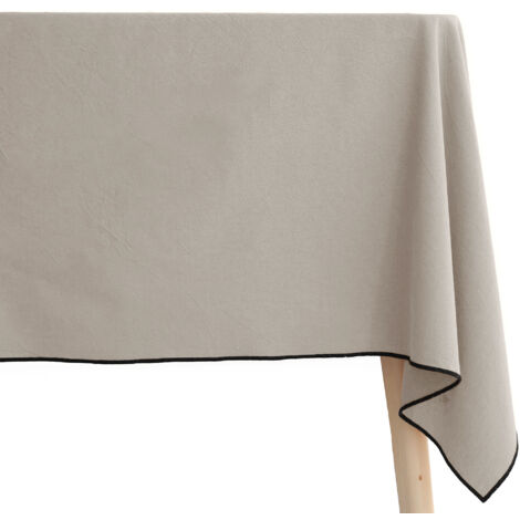 Nappe coton HONO finition point bourdon Rectangulaire 160x300 cm