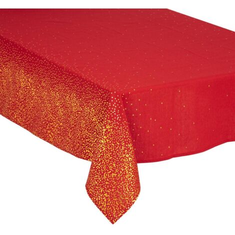 Nappe de Noël Colorama de Noël motif petits points 140x360cm - Feeric lights & christmas