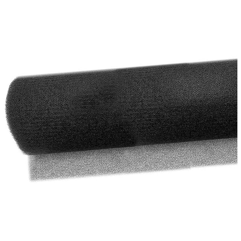 Nappe géotextile noir pour allées gravillonnées 1 x 10 m - noir