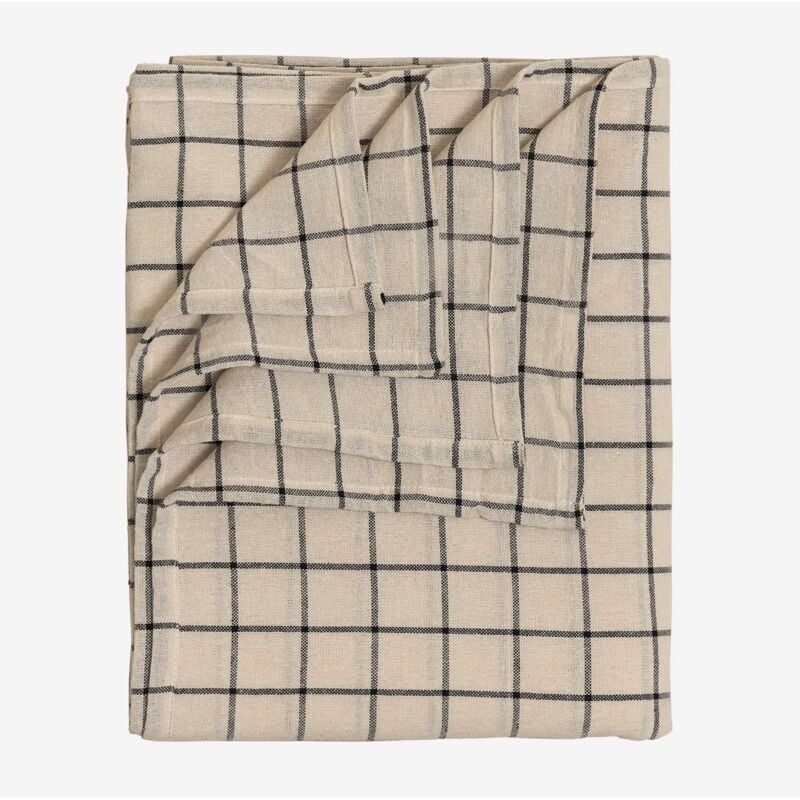 Sklum - Nappe en coton (140x240 cm) Bitow Beige Lin