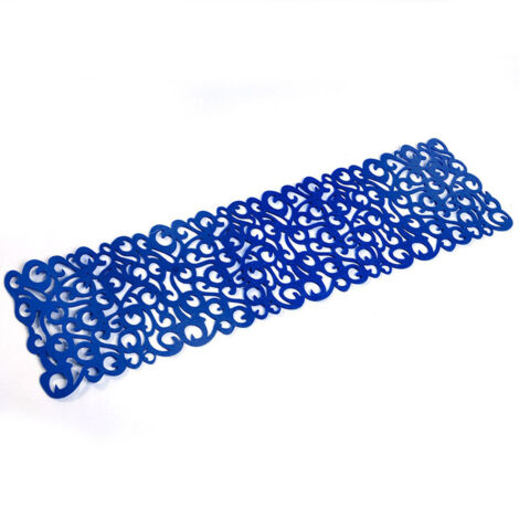 Nappe en feutre rectangulaire bleu royal - Dessous de plat et chemin de table déco
