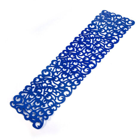Nappe en Feutre Rectangulaire Bleu Royal - Tapis de Table et Sets de Couverts pour Décoration d'Intérieur
