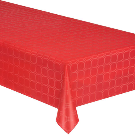 Nappe en Papier Rectangulaire Rouge