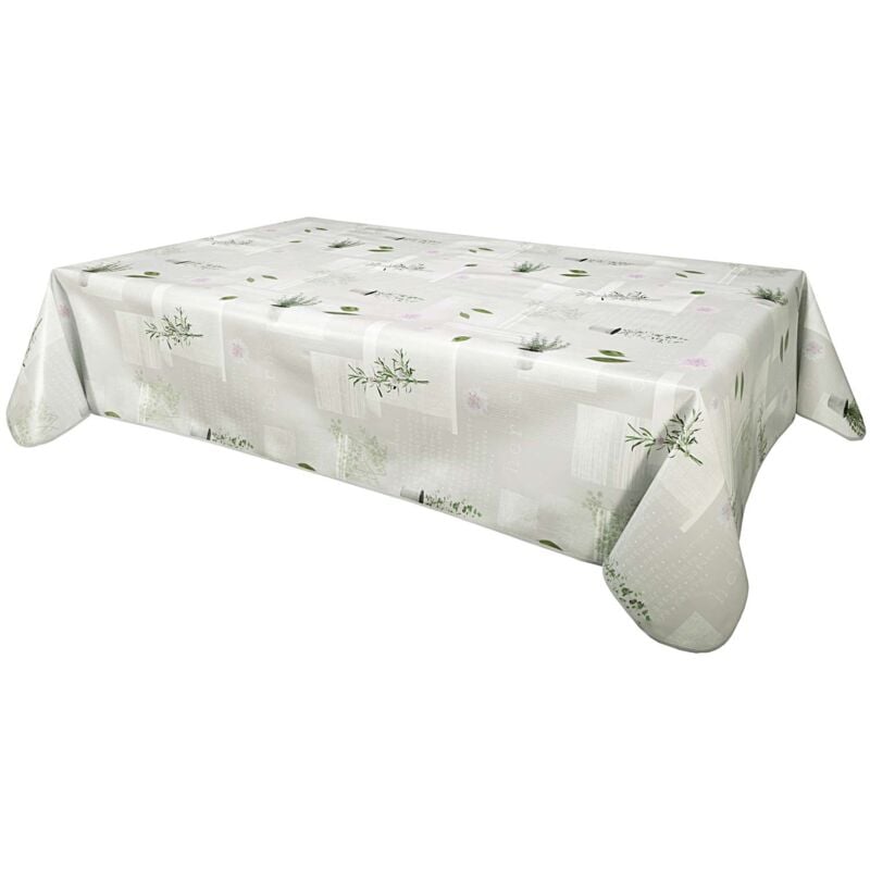 CPM - Nappe en toile cirée rectangulaire Aromatic