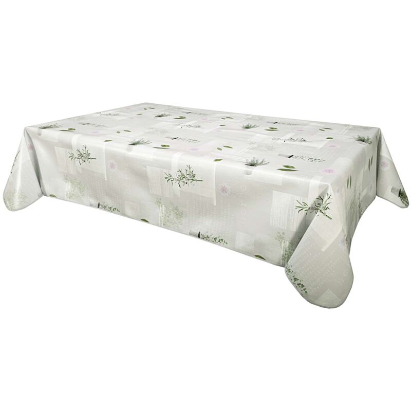 Nappe en toile cirée rectangulaire Aromatic