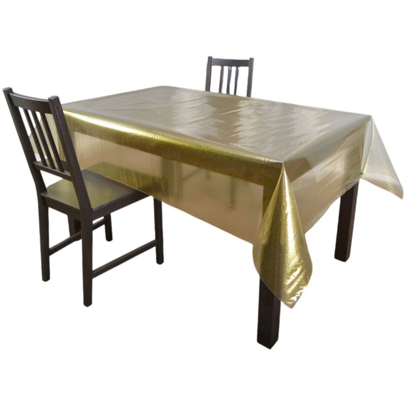 CPM - Nappe en toile cirée rectangulaire cristal CPM - Nappe en toile cirée rectangulaire cristal