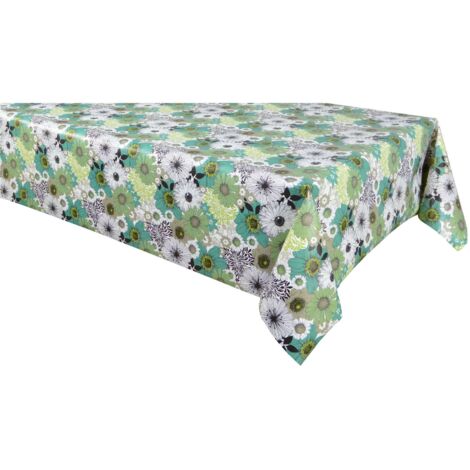 Nappe en toile cirée rectangulaire grand format CHAMPS