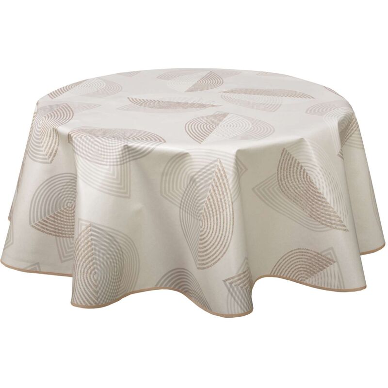 Nappe en toile cirée ronde Baleo Nappe en toile cirée ronde Baleo