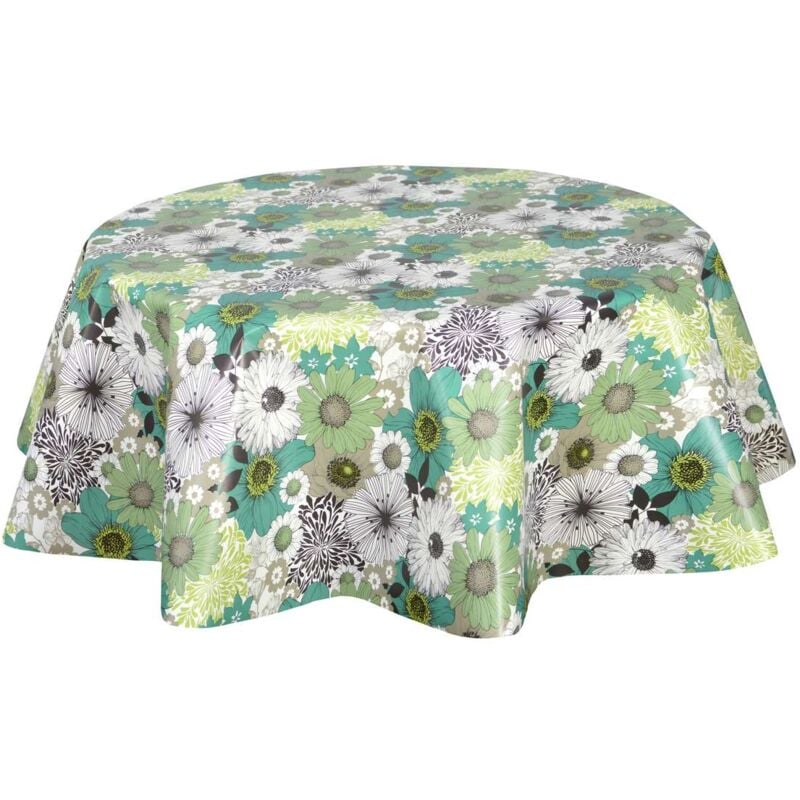 CPM - Nappe en toile cirée ronde Champs