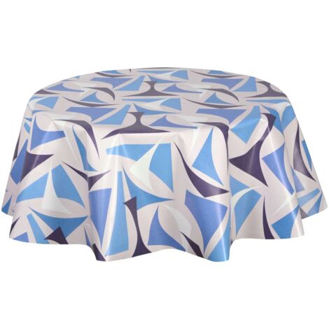 Nappe en toile cirée ronde FIGU