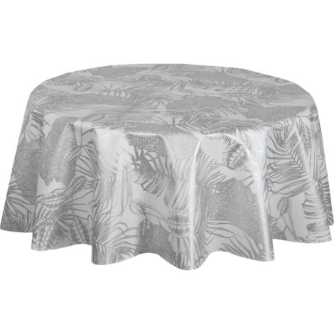 Nappe en toile cirée ronde grand format VITALI