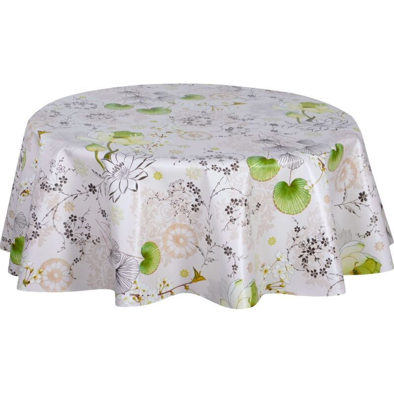 Nappe en toile cirée ronde PALACIA