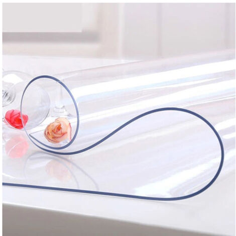 Nappe Feuille Cristal Clear Uni Transparent 140cmx15ml , épaisseur 100/100ème - Access Deco
