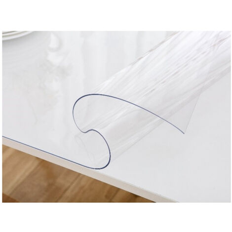 Nappe Feuille Cristal Clear Uni Transparent 140cmx15ml , épaisseur 80/100ème - Access Deco