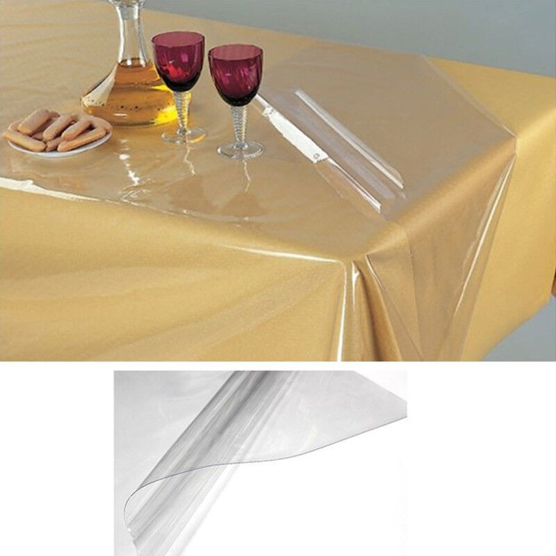 Comercial Candela - Nappe pvc Transparente Protecteur de Meubles 20 Microns Taille 140X140 cm