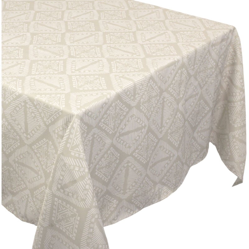 Nappe imprimée polyester BOHO Carré 170x170 cm