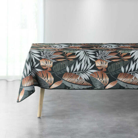 Nappe Imprimée "Alianor" 150x240cm Kaki