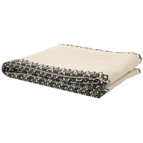 Nappe Imprimée "Ethnique" 140x250cm Beige