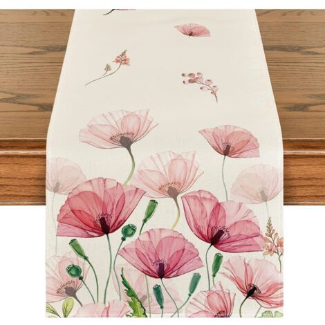 Nappe imprimée numériquement (lot de 1) - Rouge foncé - Nappe imprimée numériquement (lot de 1) - Rouge foncé