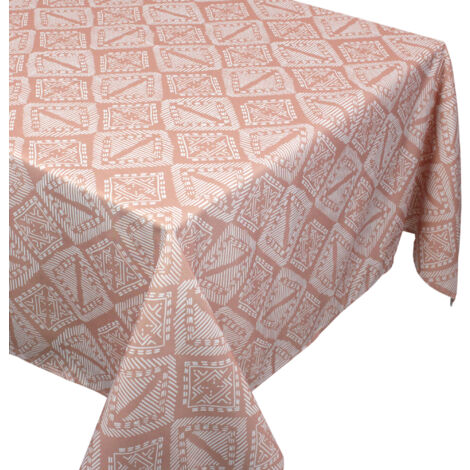 Nappe imprimée polyester BOHO Carré 170x170 cm