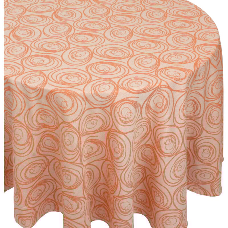 Linnea - Nappe Jacquard spirale Ovale 180x240 cm