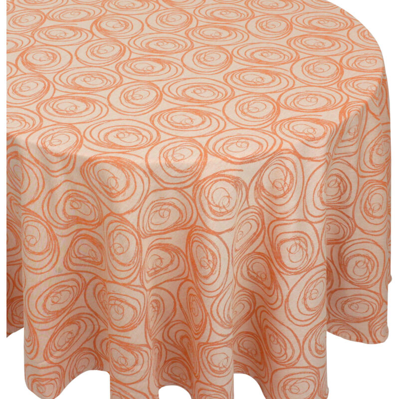 Linnea - Nappe Jacquard spirale Ovale 180x300 cm