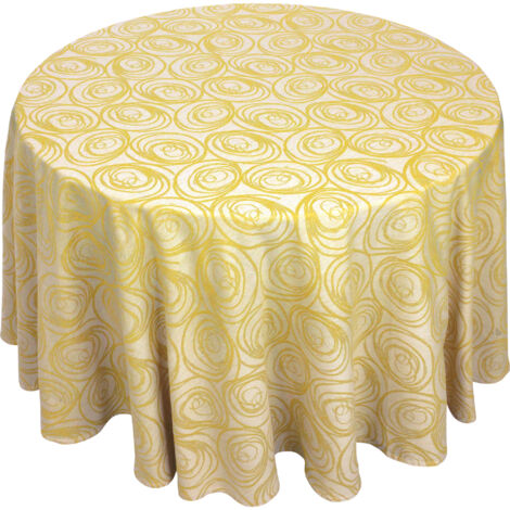 Nappe Jacquard SPIRALE Rond 180x180 cm