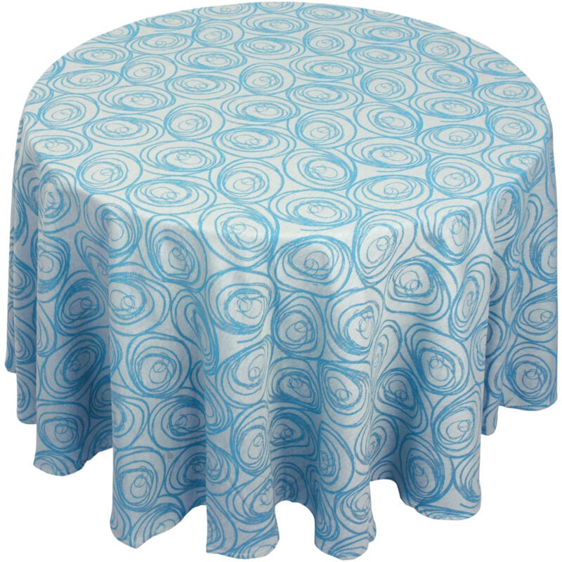 Linnea - Nappe Jacquard spirale Rond 180x180 cm