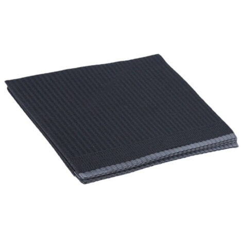 Nappe jetable 125 unités imperméable salon manucure, anti-tâches facile à utiliser, couleur noir