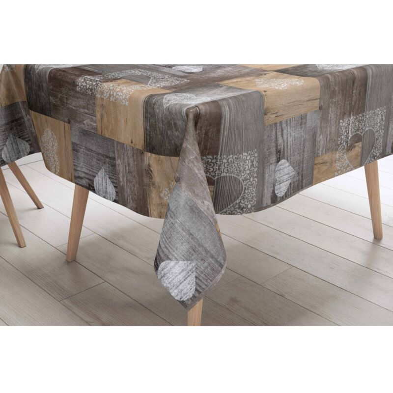NAPPE LIME © EN TISSU DE SOIE PLASTIFIÉ LAVABLE LAVABLE PVC TYROLEAN BROWN fabriqué en Italie Cm. 140x100 x4 personnes NAPPE LIME © EN TISSU DE SOIE PLASTIFIÉ LAVABLE LAVABLE PVC TYROLEAN BROWN fabriqué en Italie Cm. 140x100 x4 personnes