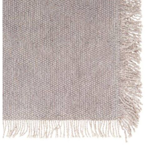 Nappe Maha coton gris 250x150cm - Atmosphera créateur d'intérieur