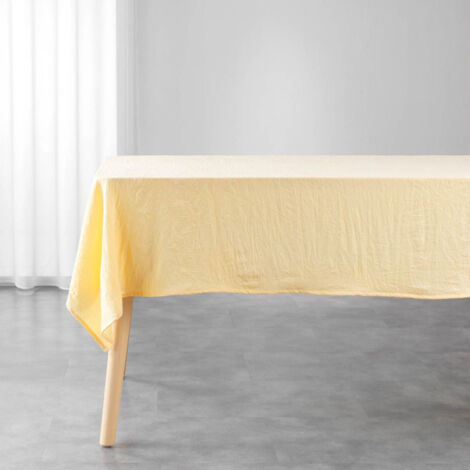 Nappe Microfibre "Suzy" 140x240cm Jaune