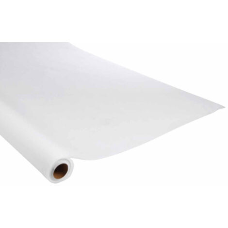 Nappe Plastique "Intissé" 1,20x10m Blanc
